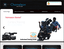 Tablet Screenshot of chameleoncochin.com